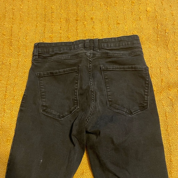 Black Mango Cropped Skinny Jeans - Picture 10 of 10